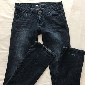Skinny Boot Denim Jeans in a size 3(US 3)